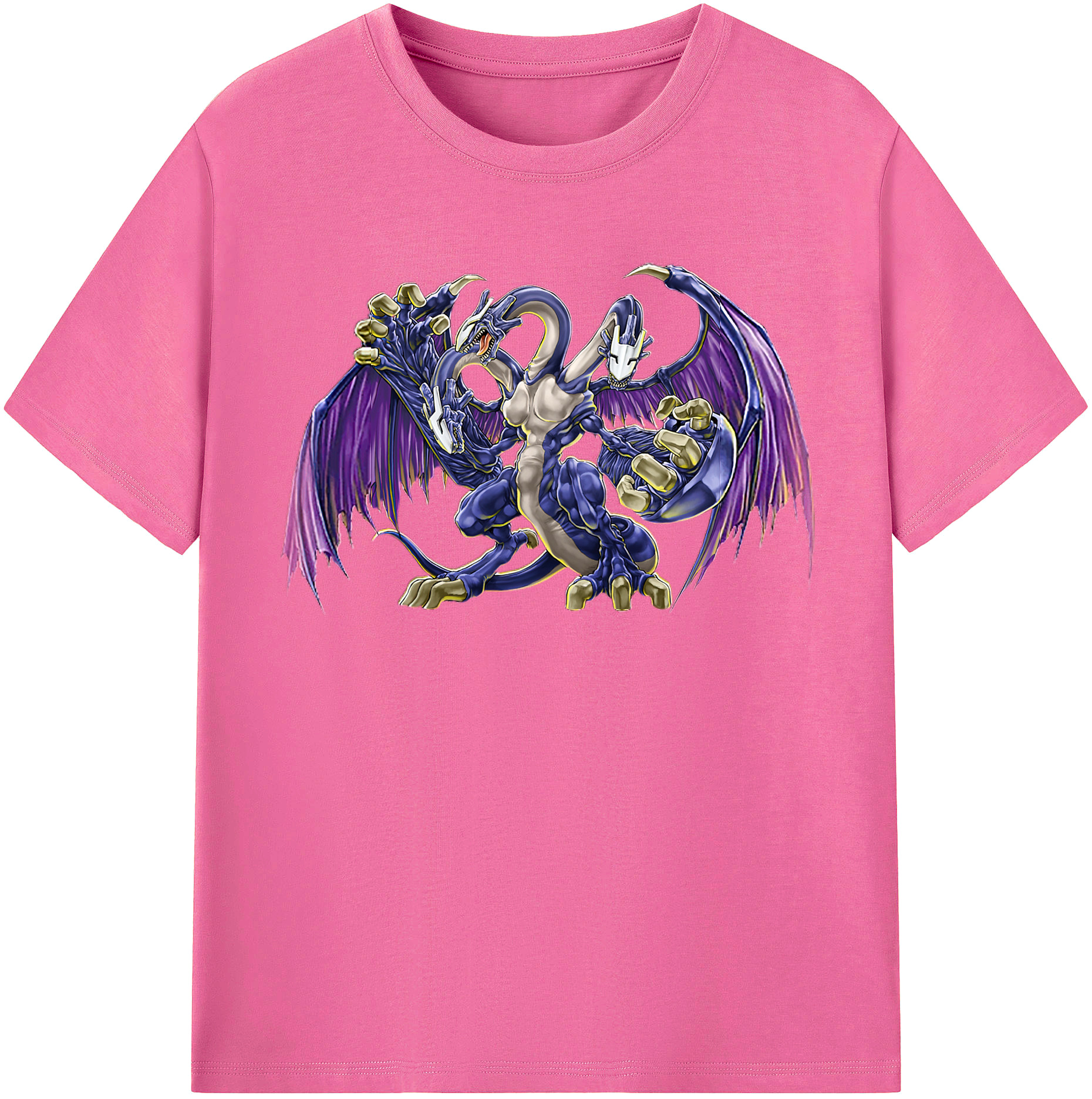 （画像用） 遊☆戯☆王 Yu-Gi-Oh! レディースカジュアルプリントTシャツ（綿100％）
